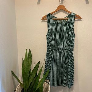 Anthropology Chevron Dress